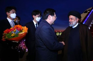 رییسی وارد پکن شد