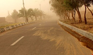 هشدار سازمان راهداری درباره طوفان شن