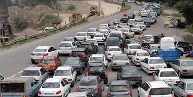 تهرانی ها در مسیر خانه  / ترافیک فوق سنگین در ورودی های شرقی پایتخت