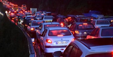 وضعیت ترافیک جاده چالوس در آخرین روز تعطیلات