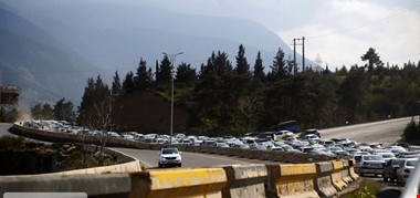 آخرین وضعیت راهها؛ جاده هراز به سمت تهران یک طرفه شد