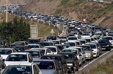 هشدار به مسافران برای تردد در جاده چالوس
