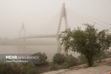 پیش بینی وقوع گرد و خاک در خوزستان