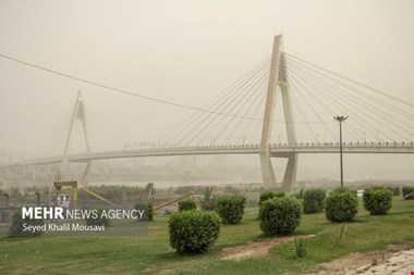 پیش بینی وقوع گرد و خاک محلی در خوزستان