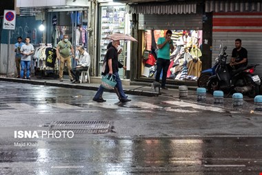 تشدید بارش در ۶ استان/ احتمال آبگرفتگی معابر