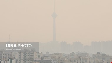 ۲۶ ایستگاه سنجش کیفیت هوای تهران در وضعیت «آلوده»