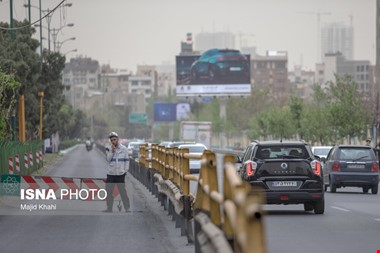 آلودگی ۲۵ ایستگاه سنجش کیفیت هوای تهران/ ۱۸ ایستگاه در وضعیت «قرمز»