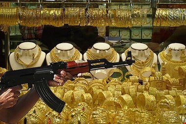 سرقت مسلحانه شبانه از یک طلافروشی در قشم