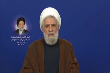 شیخ نعیم قاسم: حمله به قطر بخشی از پروژه «اسرائیل بزرگ» است