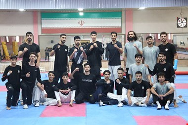 تمرین مشترک ملی پوشان تکواندو ایران با پاکستان