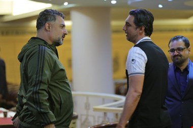 رحمتی و اشکش، قبل از جدال سرنوشتساز (عکس)