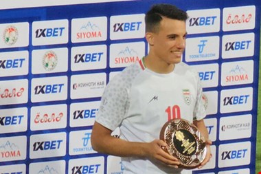 زننده گل اول ایران بهترین بازیکن دیدار با هند شد