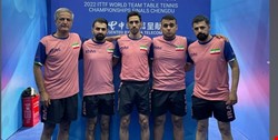 ترکیب تیم ملی تنیس روی میز برای قهرمانی جهان