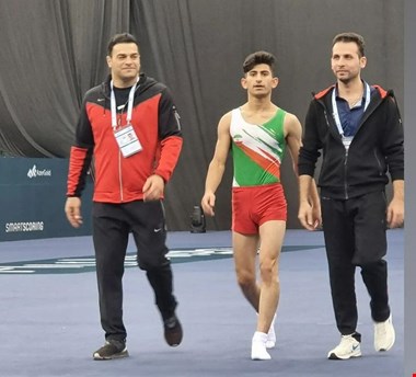 رتبه ۲۴ بهترین عنوان ژیمناستهای ایران در جام جهانی ترامپولین