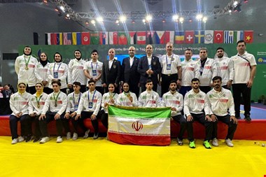 ووشوکاران ایران با ۱۰ مدال نایب قهرمان جهان شدند