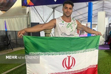 امانالله پاپی به مدال برنز پرتاب نیزه پارادوومیدانی جهان رسید