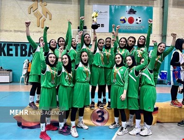 دختران نوجوان ذوبآهن به مقام سوم رسیدند