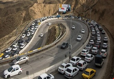 جاده کرج - چالوس مسدود شد