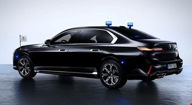 رونمایی از خودروی ضد گلوله BMW + عکس
