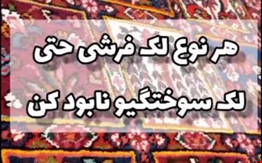 ترفندهای خانه تکانی؛ بهترین لکه بر فرش خانگی را بسازید + فیلم