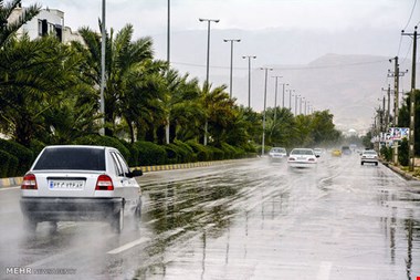 تهران بارانی می‌شود