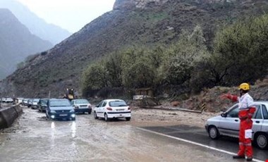 جاده چالوس یکطرفه شد