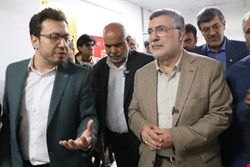 آغاز عملیات اجرایی بیمارستان ۹۶ تختخوابی بهاباد با حضور وزیر بهداشت