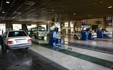 نحوه فعالیت مراکز معاینه فنی تهران در روز ۲۲ بهمن