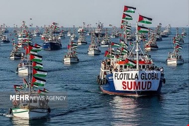 تشدید اقدامات خطرناک رژیم صهیونیستی علیه ناوگان «صمود»