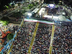 کارزار ما ایران هستیم در برزیل با اهتزاز پرچم در ریو و سائوپائولو+فیلم