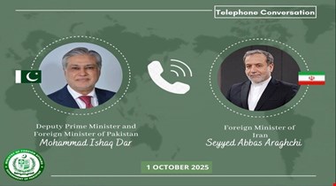 وزرای خارجه ایران و پاکستان درباره صلح منطقهای گفت وگو کردند