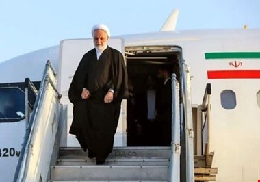 رئیس قوه قضائیه وارد استان بوشهر شد