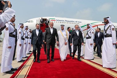 پزشکیان وارد دوحه قطر شد