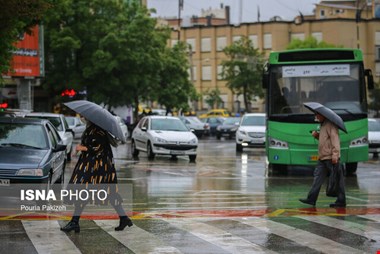 رگبار و رعد وبرق در ۵ استان/ لزوم احتیاط در سفرهای بین شهری