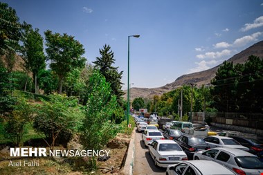 جاده چالوس از مرزن‌آباد به سمت تهران و کرج مسدود شد