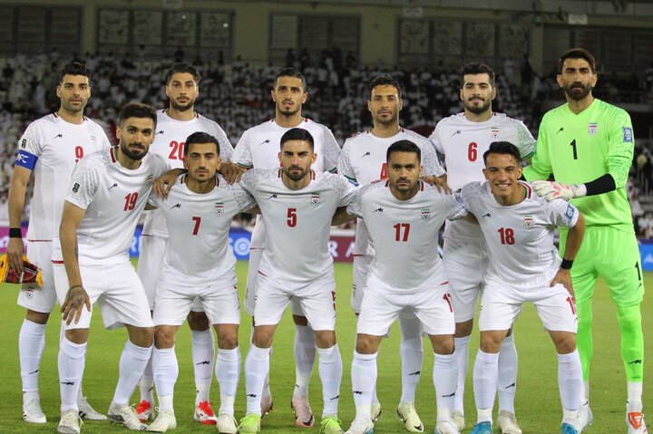 پیراهن همیشگی بر تن تیم ملی فوتبال ایران مقابل تانزانیا