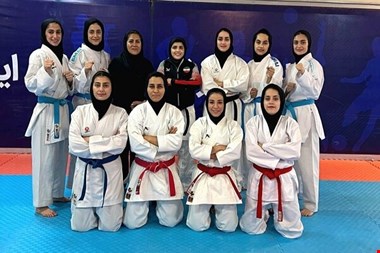 دختران کاراته ناشنوایان در دوازدهمین اردوی آمادگی برای المپیک