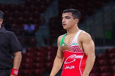 کولاک جوان در دور نخست مسابقات جهانی کشتی