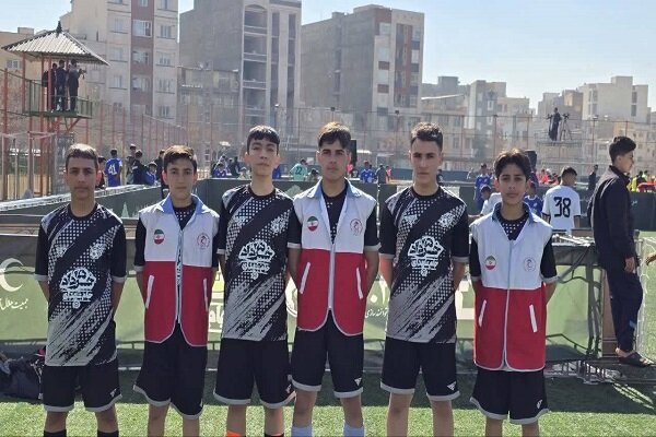 درخشش تیم دانش‌آموزی هلال‌احمر در رقابت‌های ملی فوتبال خیابانی