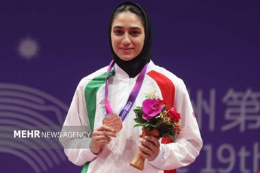 «ملیکا میرحسینی» مسافر مسابقات جهانی چین شد