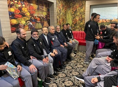 حضور کاردار ایران در جمع تیم ملی جودوی نابینایان