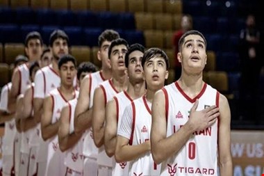 تیم بسکتبال نوجوانان ایران از صعود به نیمه نهایی کاپ آسیا بازماند