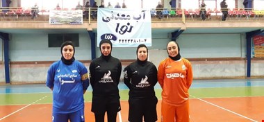 صدرنشین لیگ برترفوتسال بانوان در خانه زمین‌گیر شد