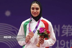 «ملیکا میرحسینی» مسافر مسابقات جهانی چین شد